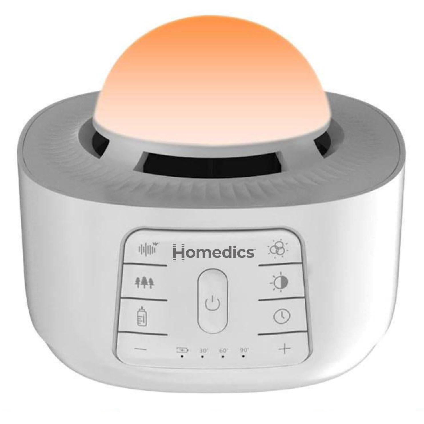 Homedics sound spa sleep order solutions projection clock radio