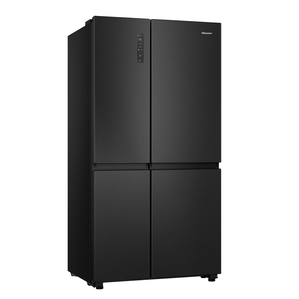 Hisense HRSBS652B 652L Side by Side Fridge (Black) - JB Hi-Fi