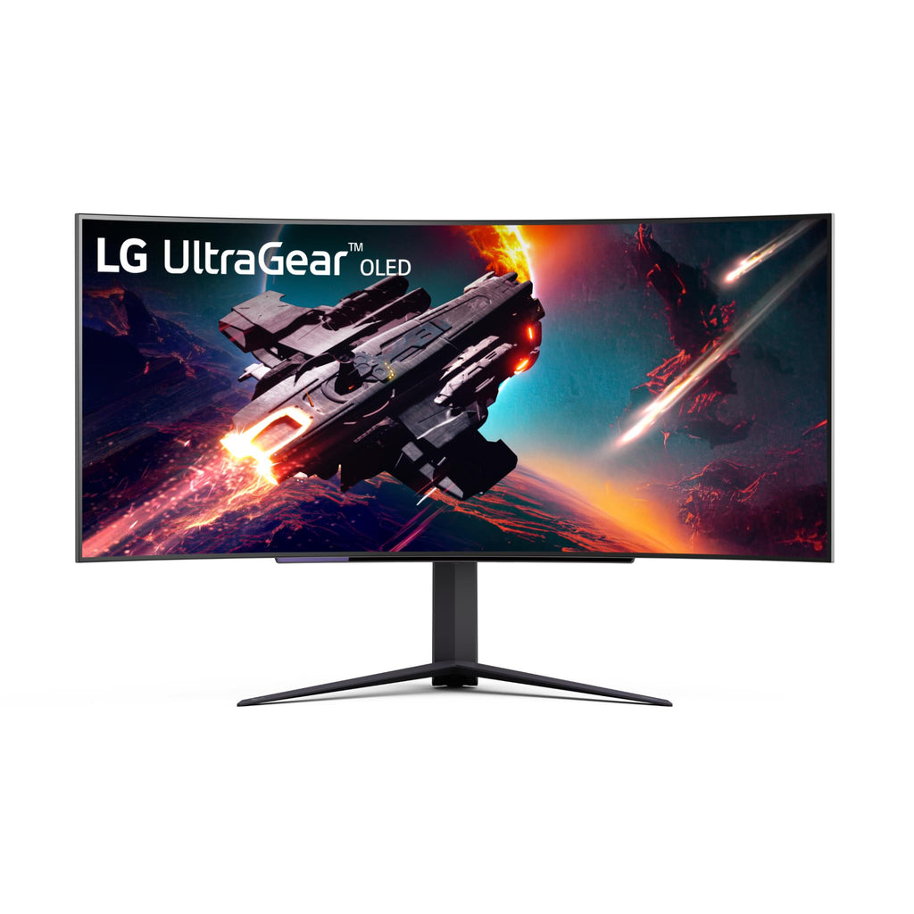 LG UltraGear 45" WQHD 240Hz OLED Curved Gaming Monitor - JB Hi-Fi