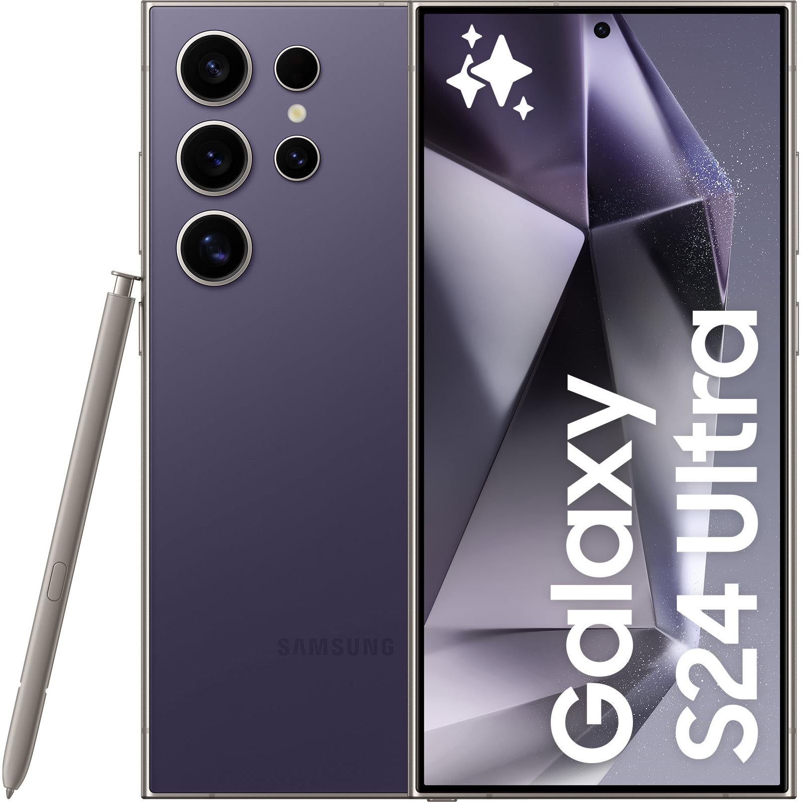 Samsung Galaxy S24 Ultra 5G 256GB (Titanium Violet) - JB Hi-Fi