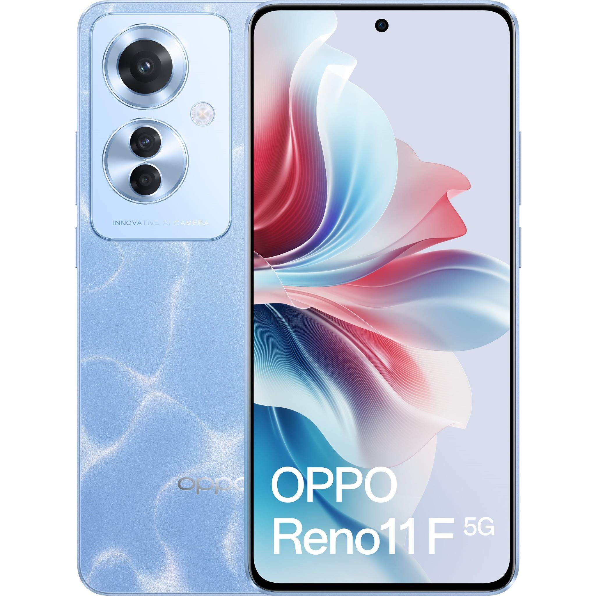 OPPO Reno11 F 5G 256GB (Ocean Blue) - JB Hi-Fi