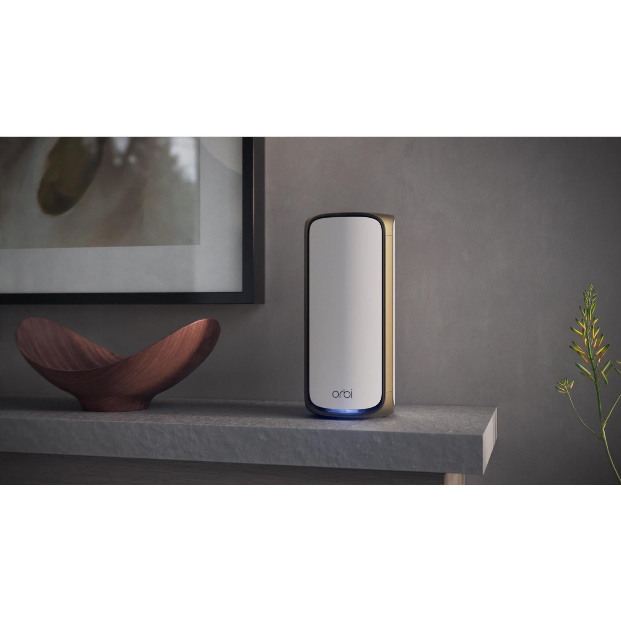 Netgear Orbi® BE27000 Quad-band Mesh WiFi 7 Add-on Satellite [1 Pack]