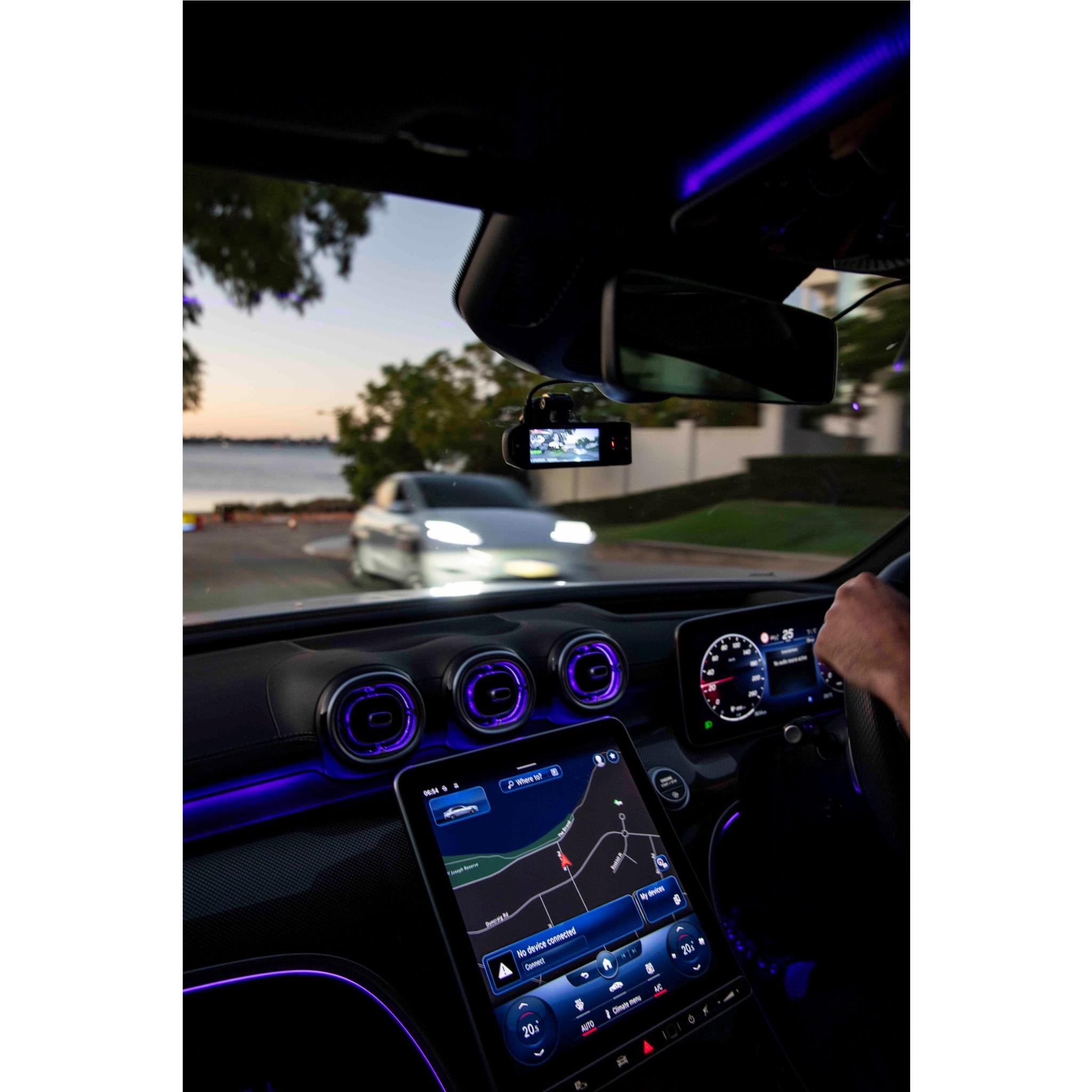 Uniden DASHVIEW40R 2.85'' LCD Screen 4K 3 In 1 Dash Camera