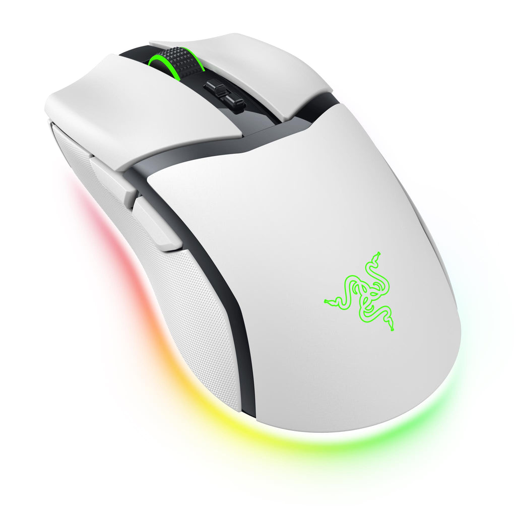 Razer Cobra Pro - Wireless Gaming Mouse (White Edition) - JB Hi-Fi