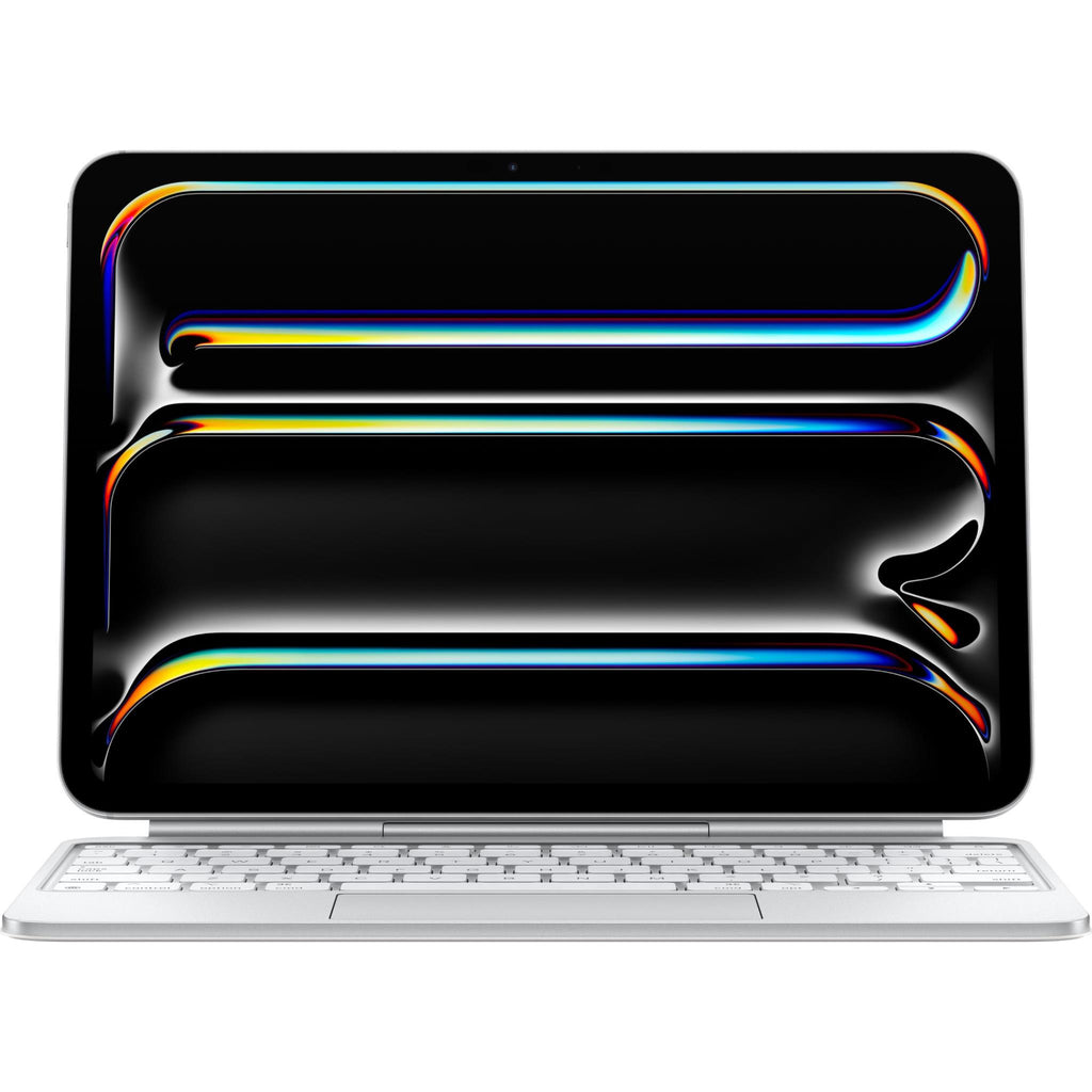 Apple iPad Pro 11-inch M4 Magic Keyboard (White) - JB Hi-Fi