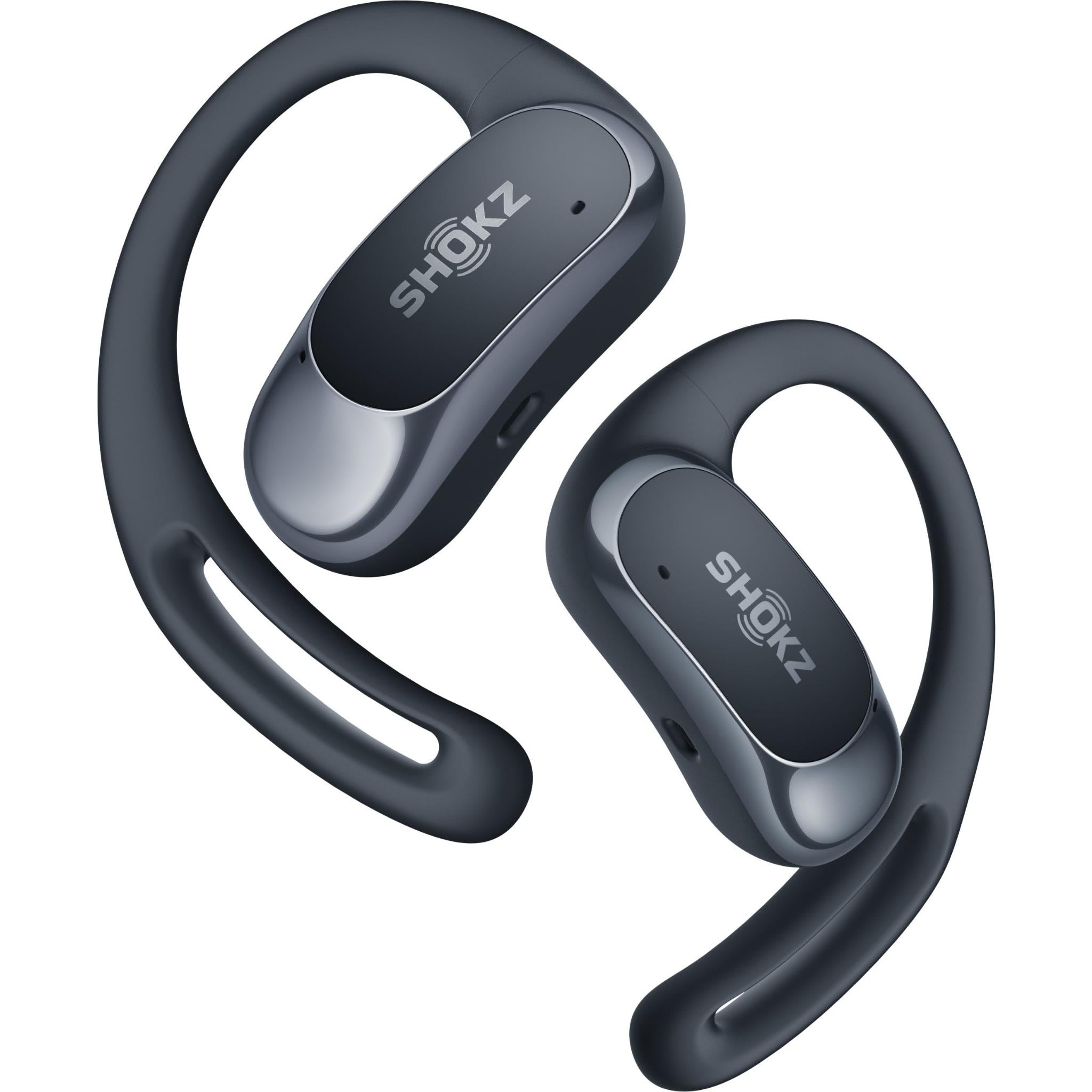 Shokz OpenFit Air Open-Ear Headphones (Black) - JB Hi-Fi