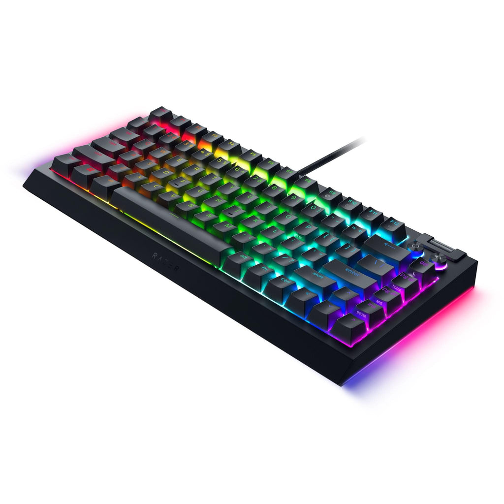 Razer BlackWidow V4 75% Hot-swappable Mechanical Gaming Keyboard - JB Hi-Fi