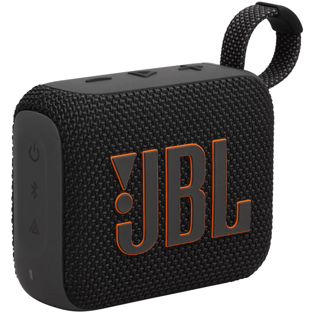 JBL Go 4 Mini Portable Bluetooth Speaker (Black) - JB Hi-Fi