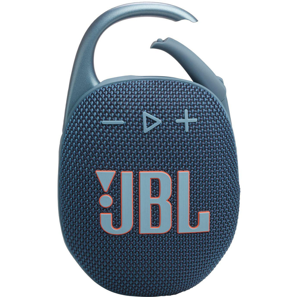 JBL Clip 5 Portable Bluetooth Speaker (Blue) - JB Hi-Fi