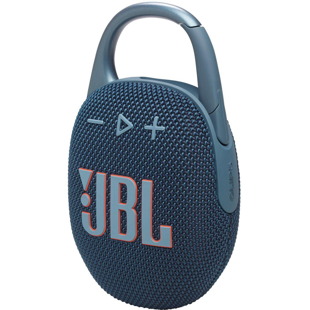 JBL Clip 5 Portable Bluetooth Speaker (Blue) - JB Hi-Fi