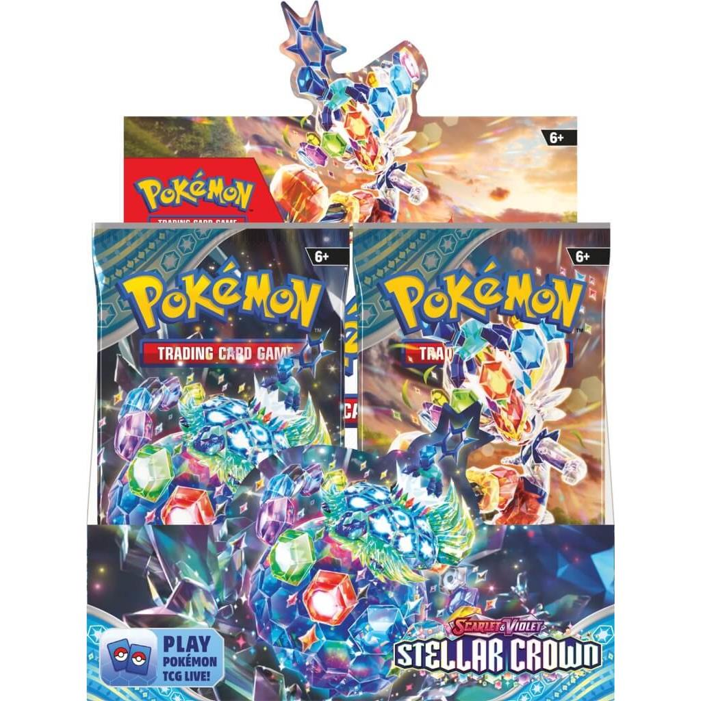 Pokemon Trading Card Game - Scarlet & Violet: Stellar Crown Booster Di ...