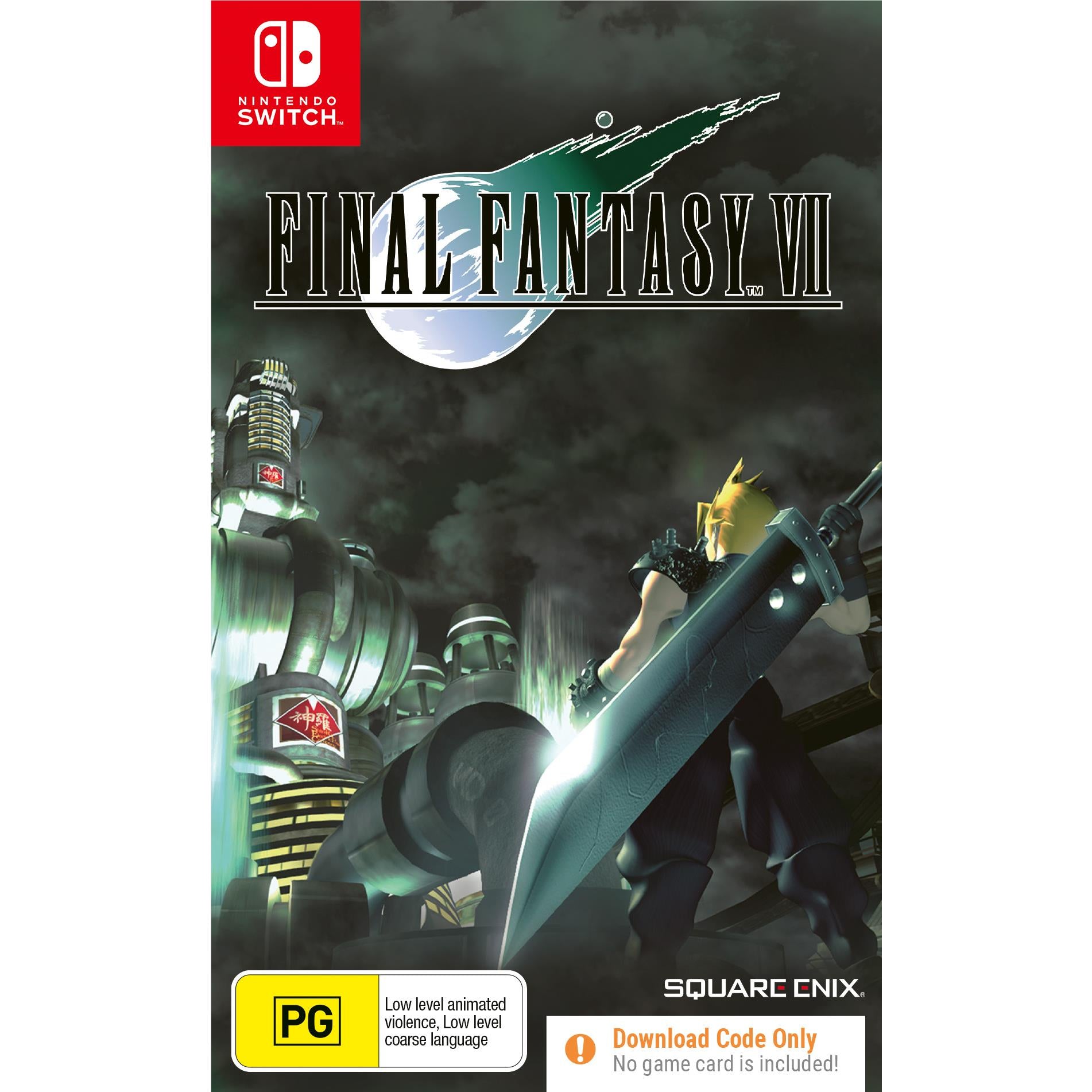 FINAL FANTASY VII (Code in Box)