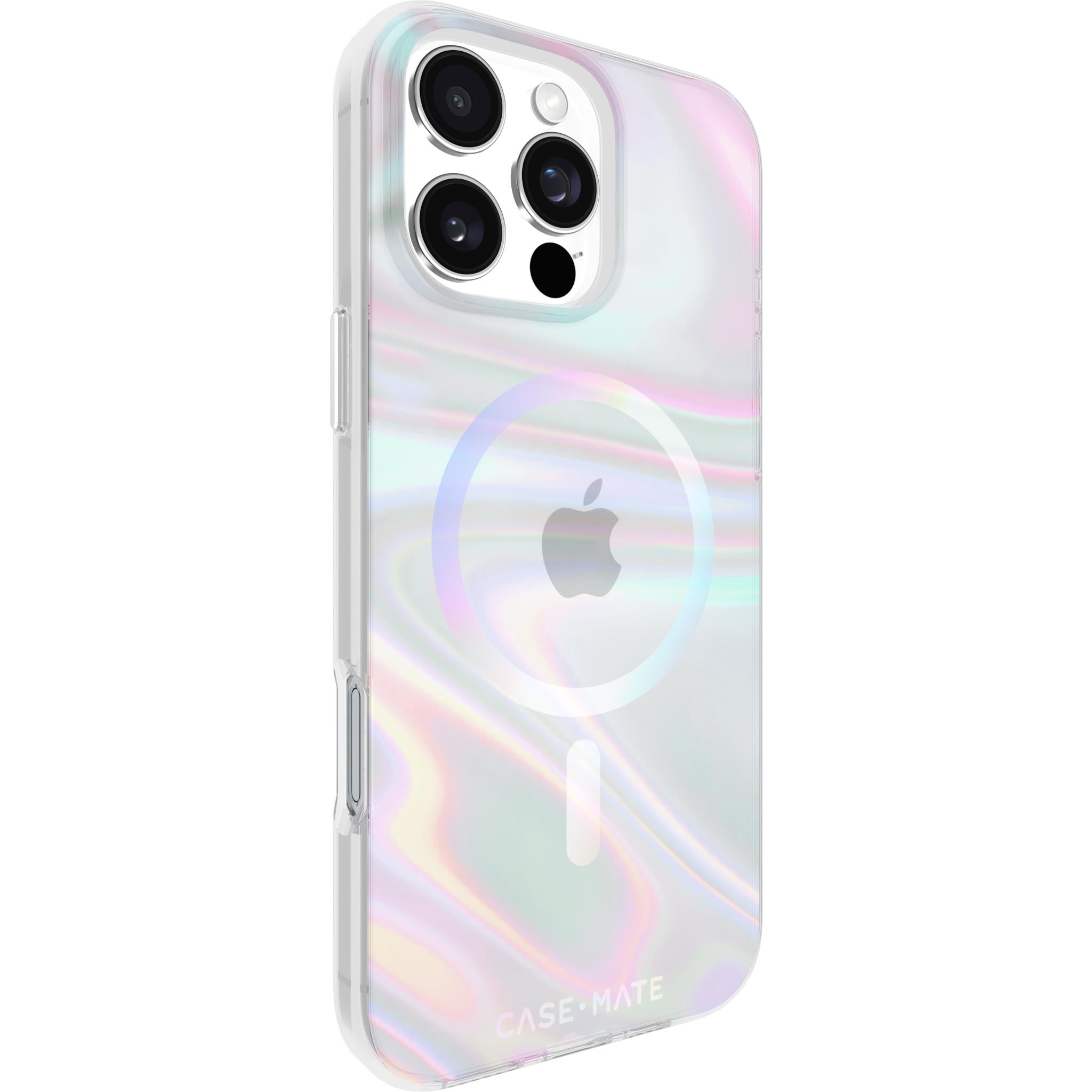 Case-Mate Soap Bubble MagSafe Case for iPhone 16 Pro Max (Iridescent)