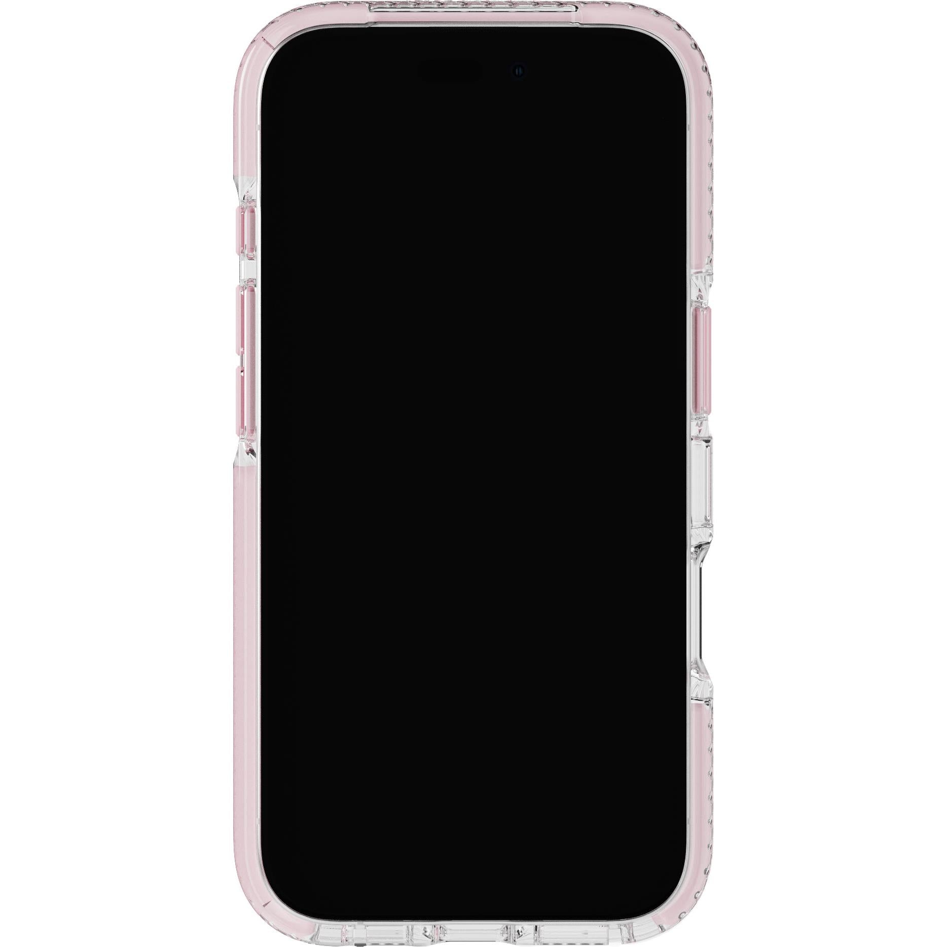 Tech21 EvoCrystal MagSafe Case for iPhone 16 (Pink)