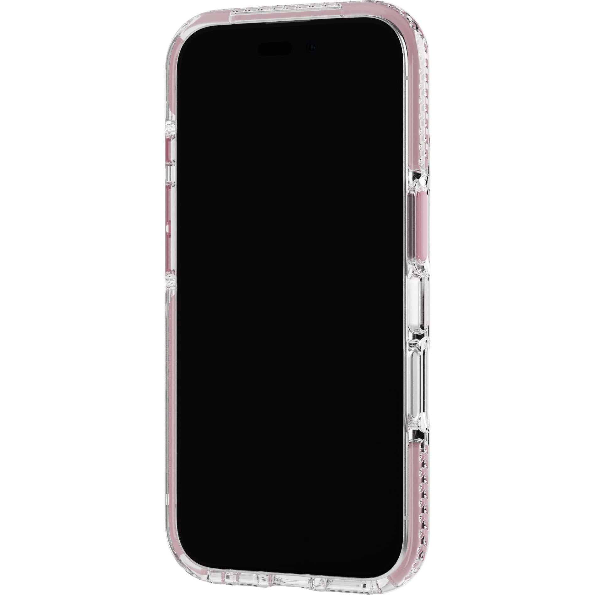 Tech21 EvoCrystal MagSafe Case for iPhone 16 (Pink)
