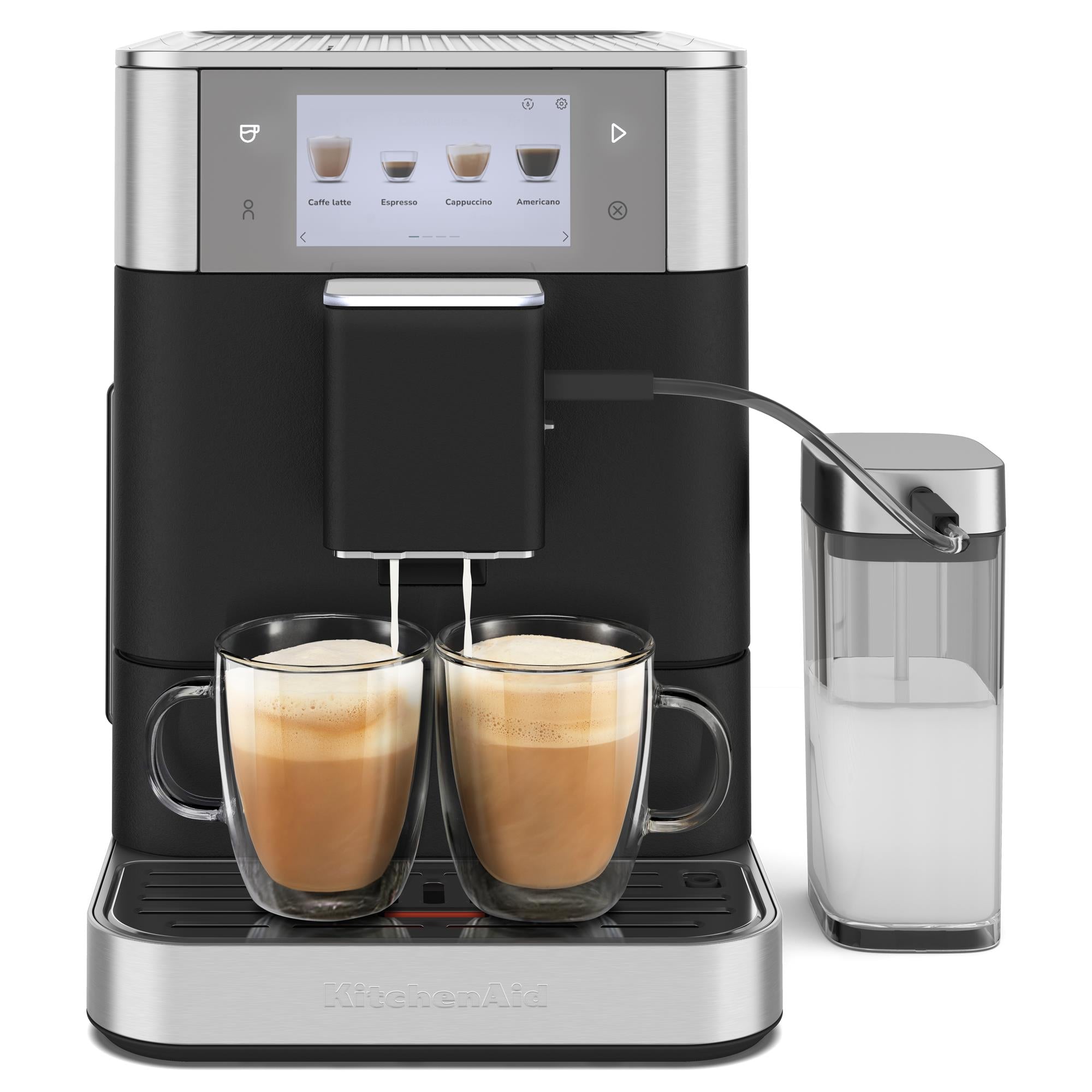 KitchenAid KF8 Fully Automatic Espresso Machine with Milk Container C JB Hi Fi