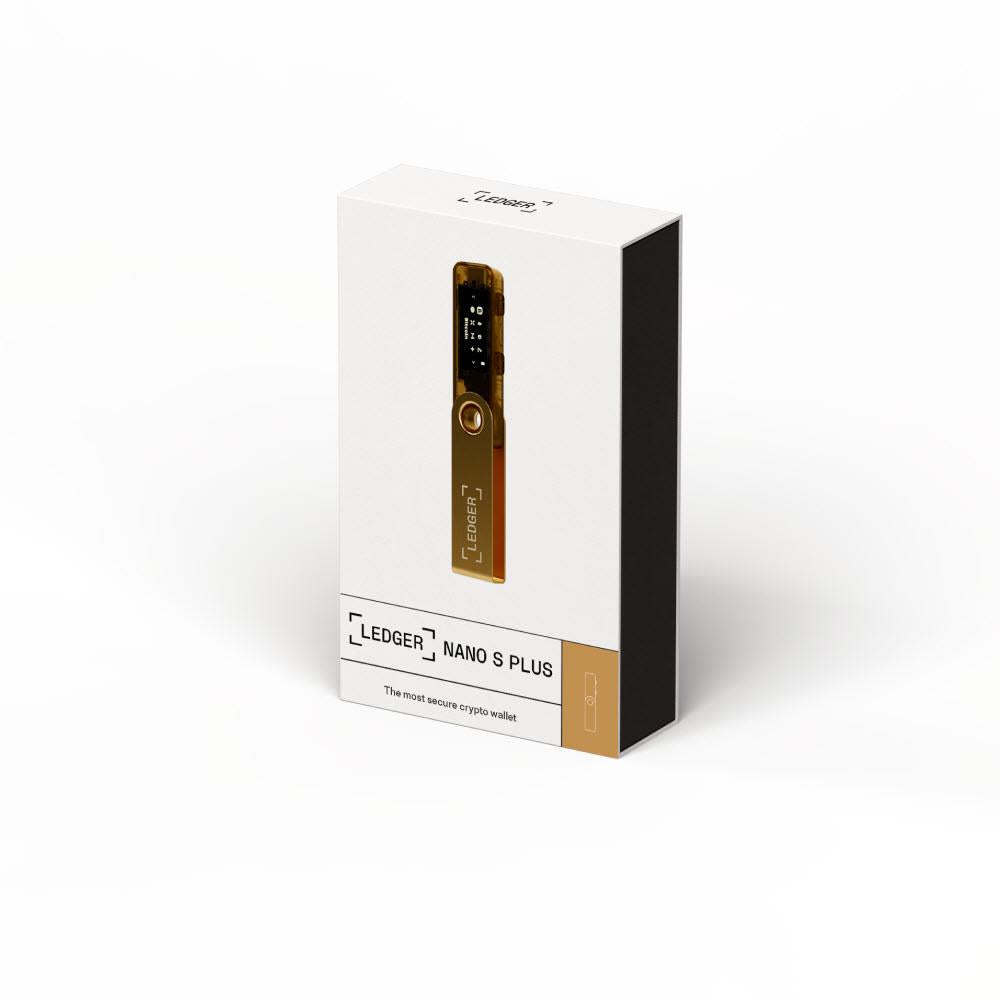 Ledger Nano S Plus Digital Wallet (Gold)