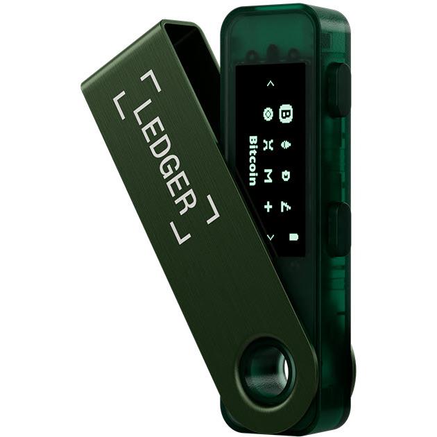 Ledger Nano S Plus Digital Wallet (Emeral Green)