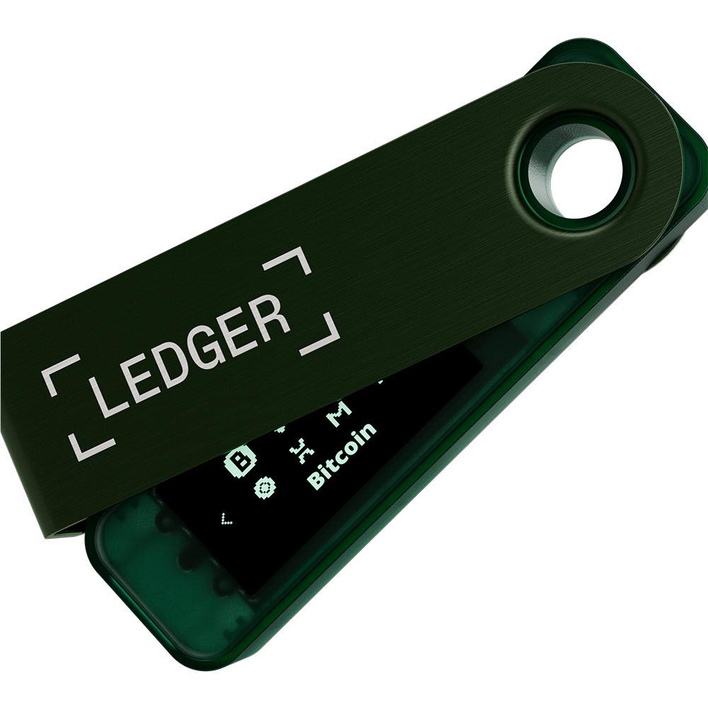 Ledger Nano S Plus Digital Wallet (Emeral Green)