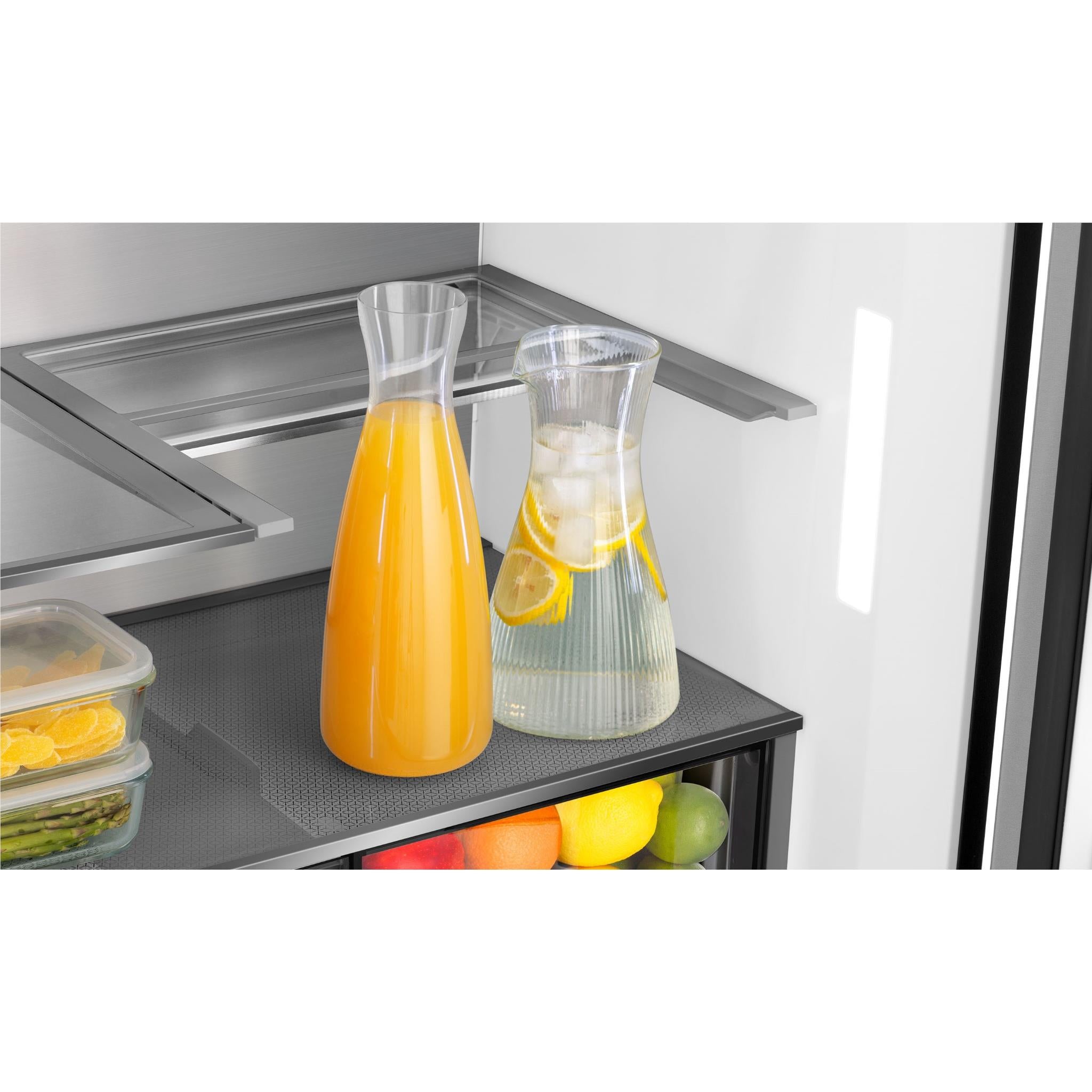 Hisense HRCD640TBW 640L French Door Fridge (Dark Stainless Steel)