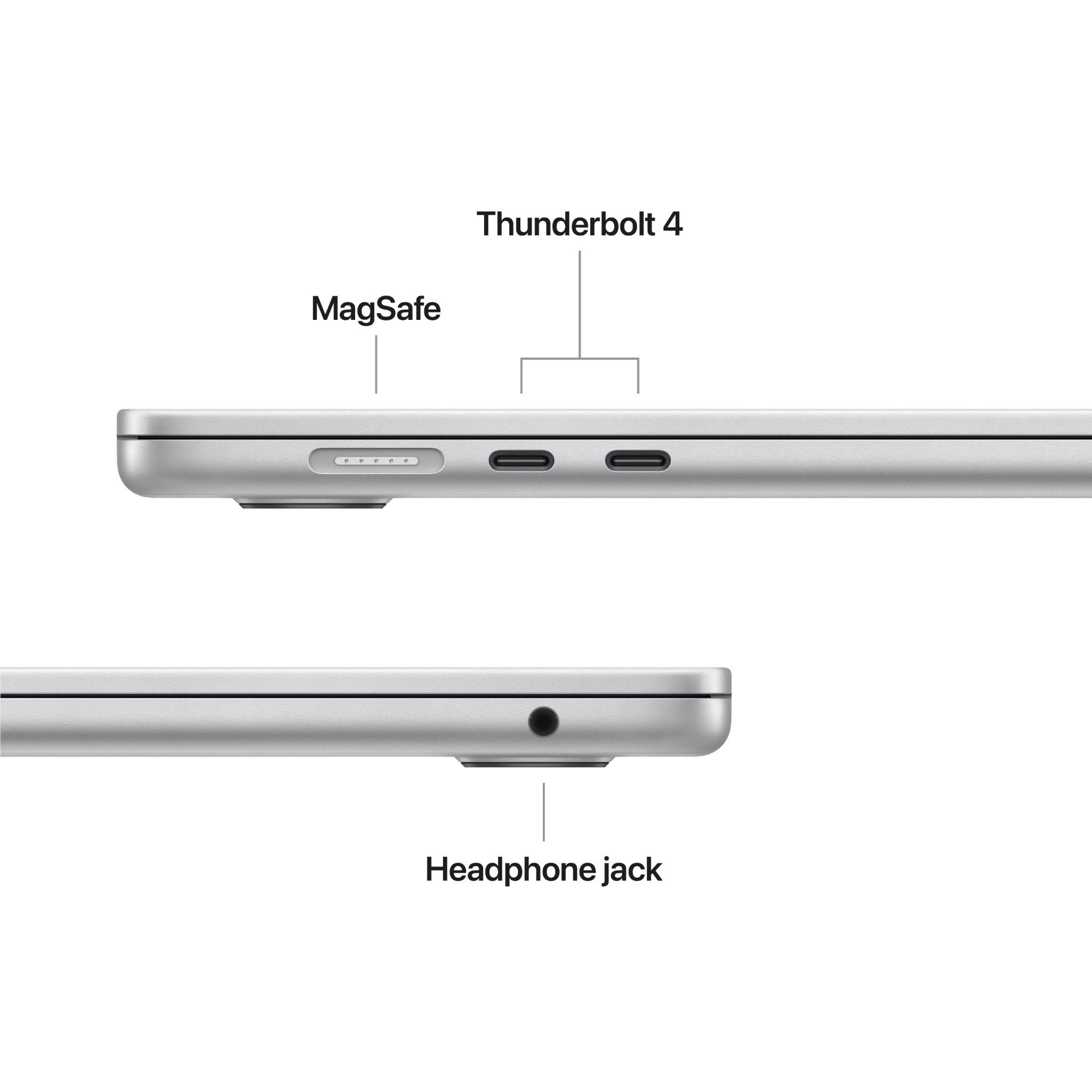 Apple MacBook Air 15-inch with M4 Chip, 512GB/16GB (Silver)