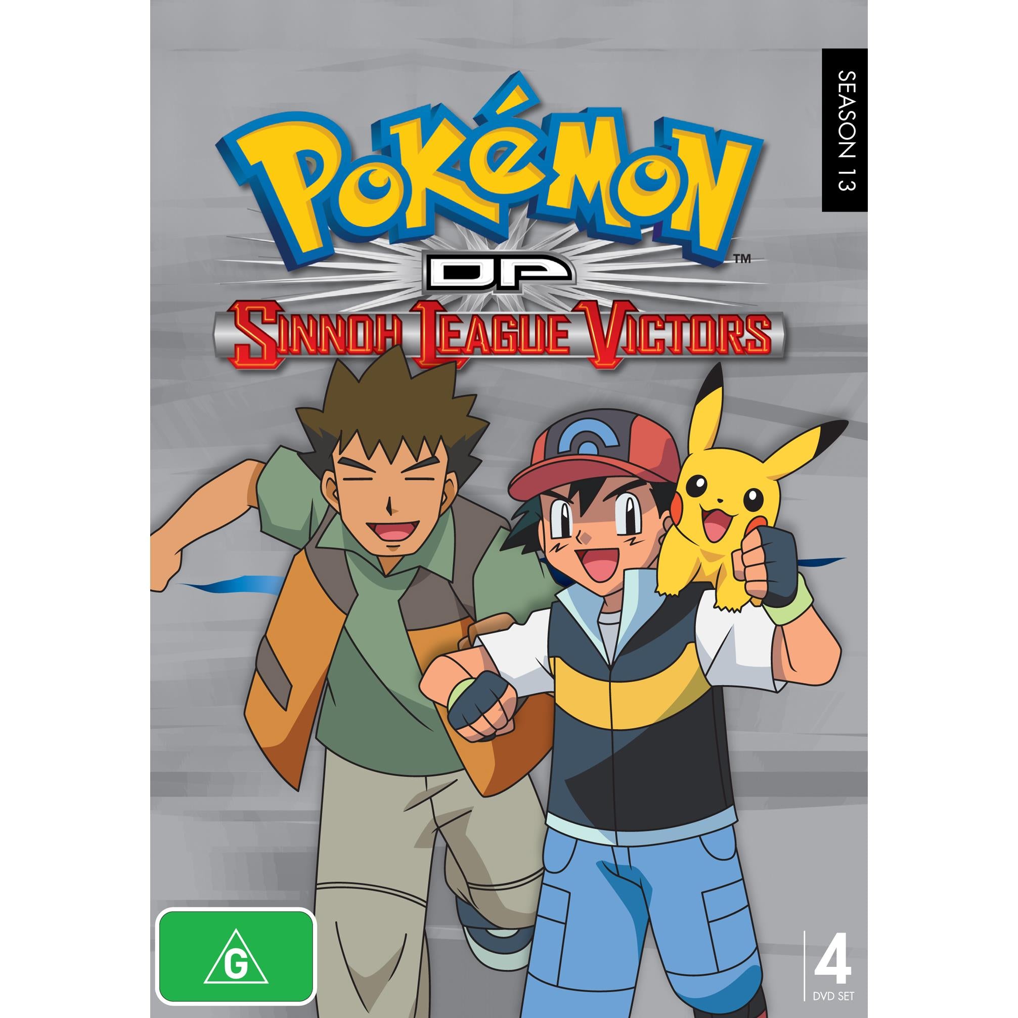 Pokemon - Season 13 (Sinnoh League Victors) (Digipak) - JB Hi-Fi