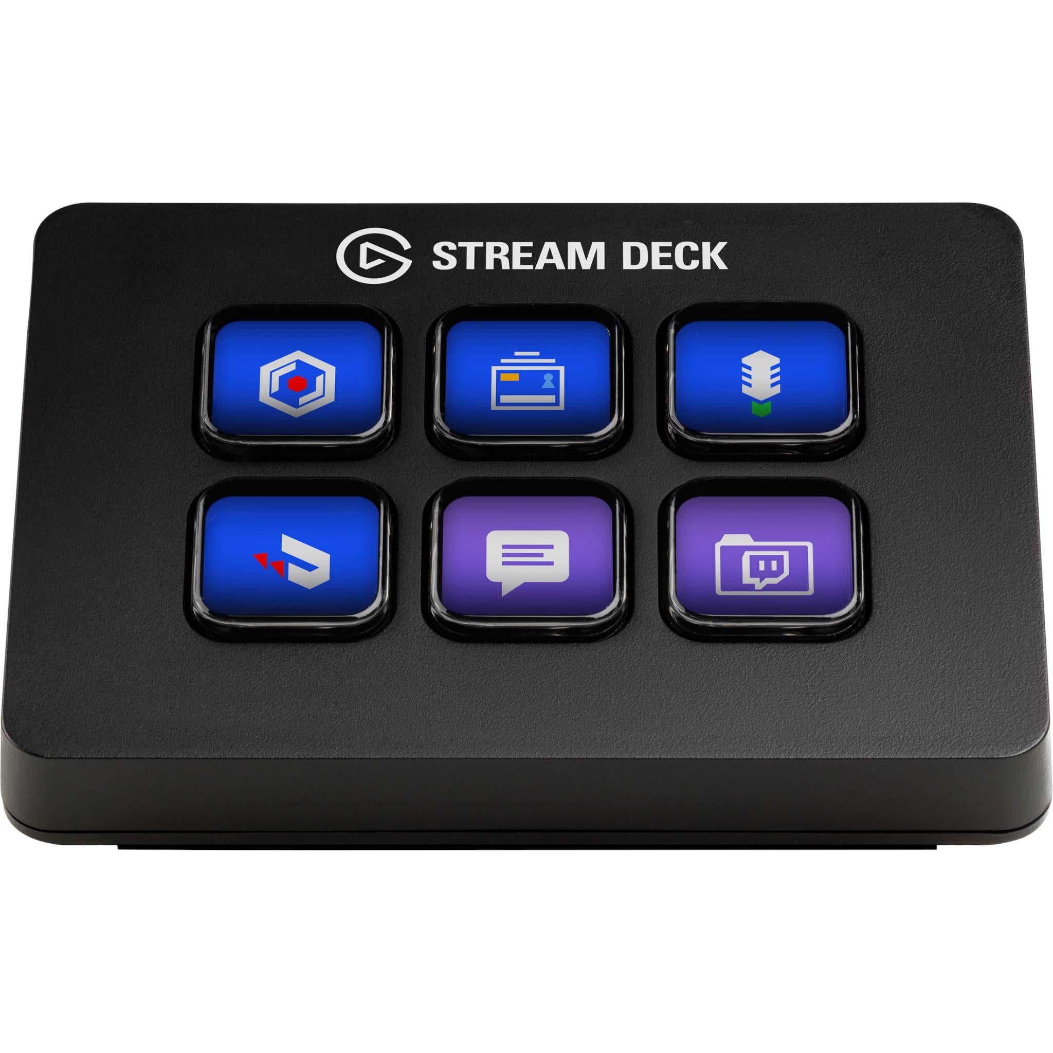 Elgato Stream Deck Mini 6 LCD Keys Advanced Game Control Content Creation  Black