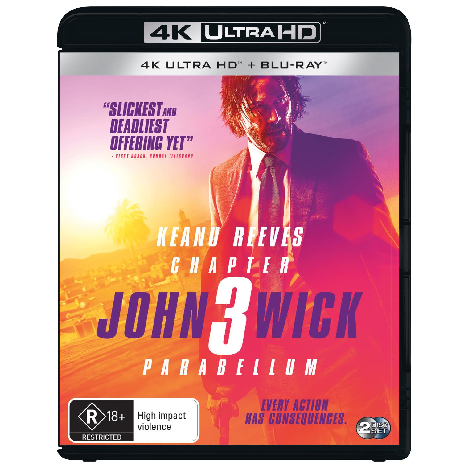 John Wick: Chapters 1-4 (2023) [Blu-ray / 4K Ultra HD (Box Set