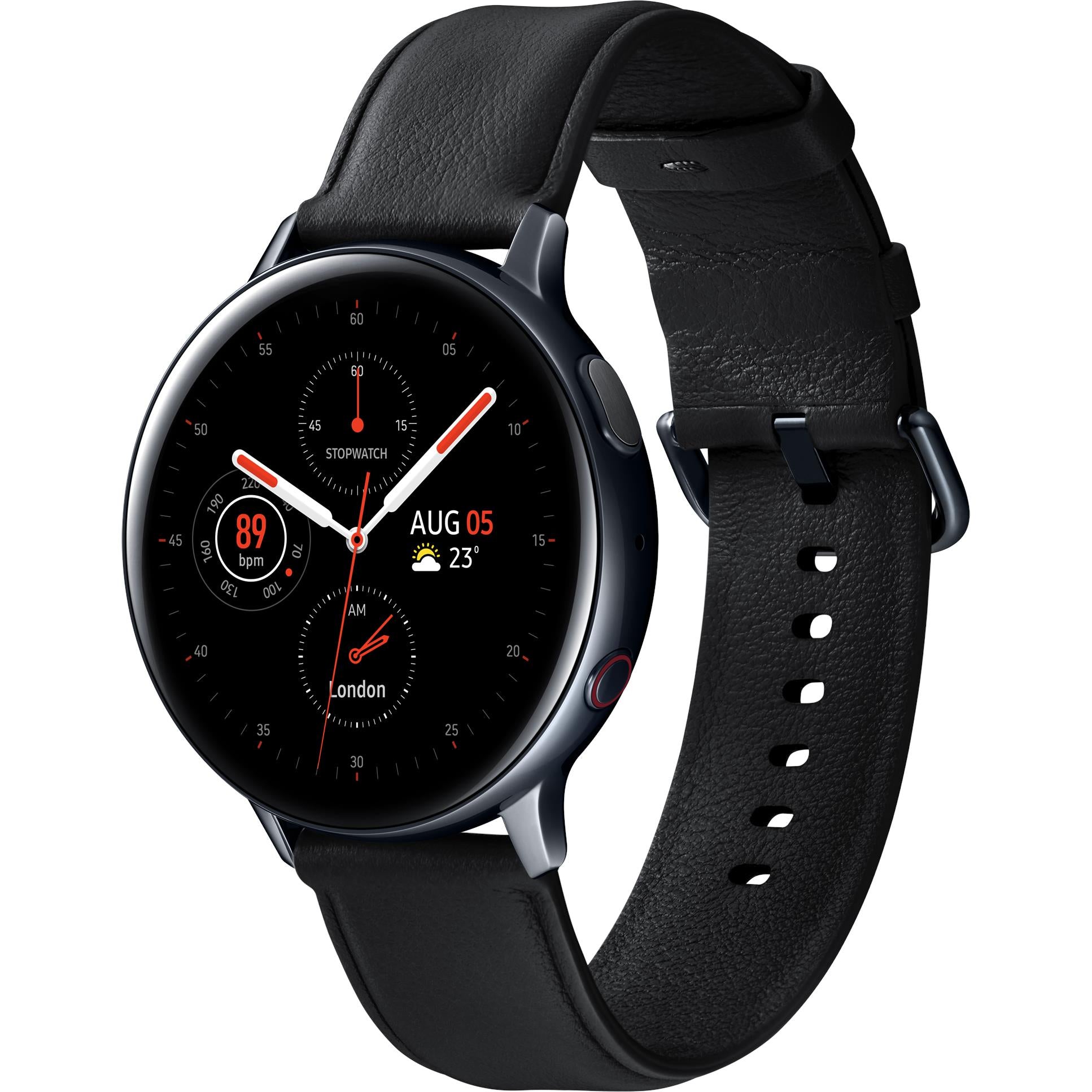 Samsung galaxy watch active2 stainless steel 44mm lte black new arrivals