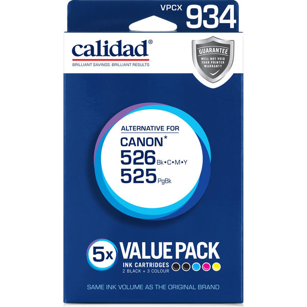 Eetbare inkt Canon PGI-525 + CLI-526 (Multi-5 Pack) cartridges