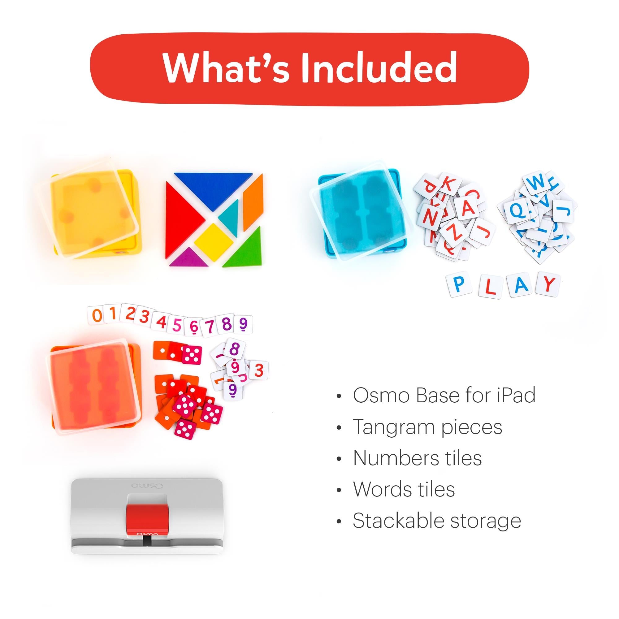 Osmo Genius Starter Kit for iPad with Osmo Base (Ages 6-10)