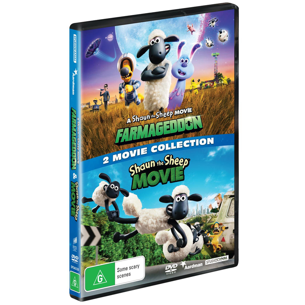 Shaun the Sheep Movie/ Shaun the Sheep: Farmageddon - JB Hi-Fi