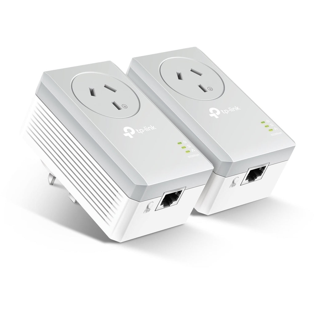 TPLink AV600 Poweline Adapter Kit with AV Plug JB HiFi