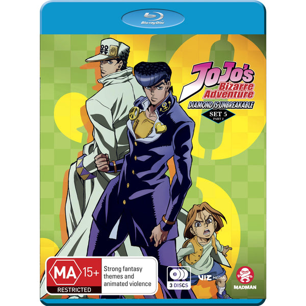 JoJos Bizarre Adventure Golden Wind Set 2 Blu-ray