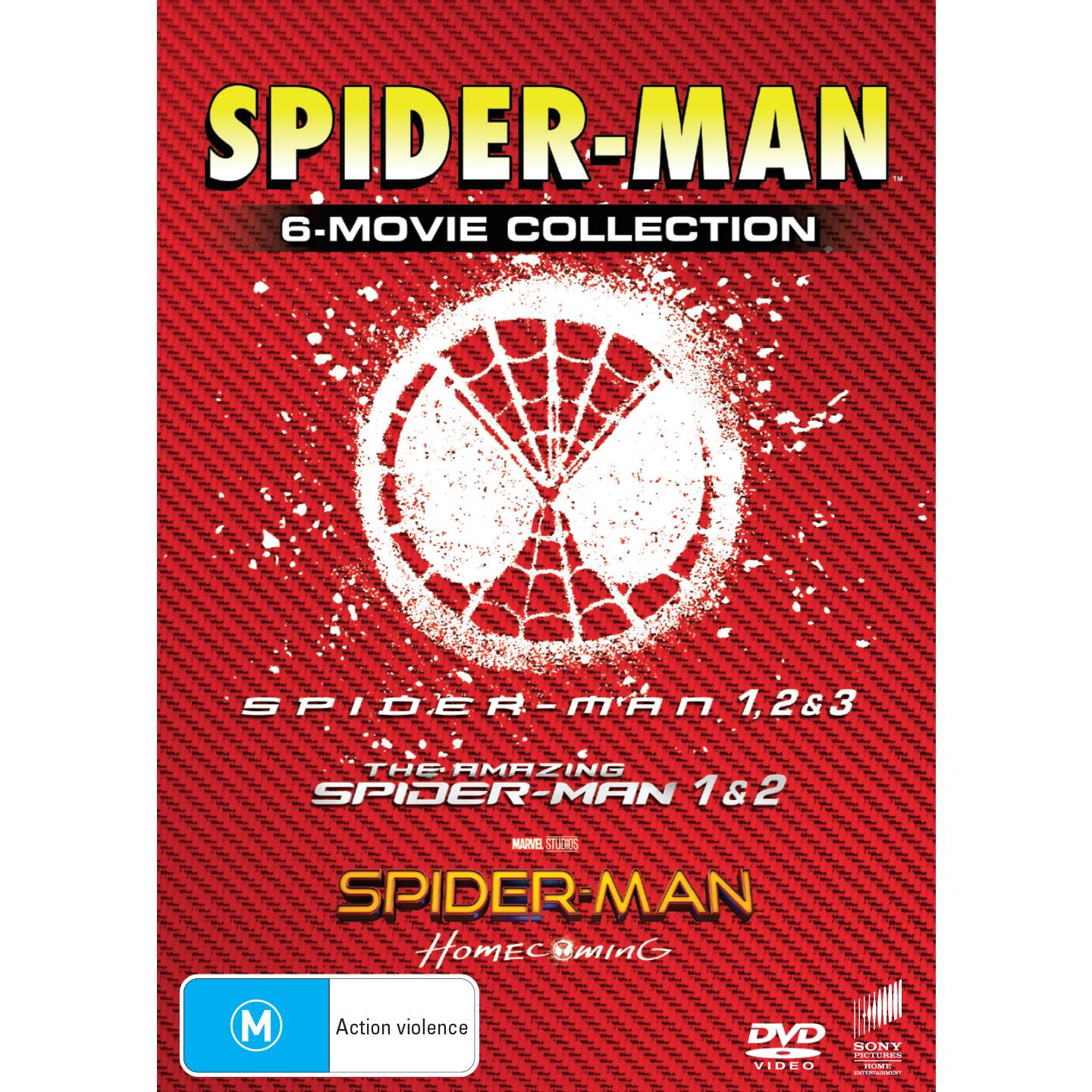 Spider Man 6 Film Collection JB Hi Fi