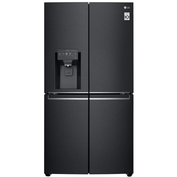 lg 706l french door fridge matte black