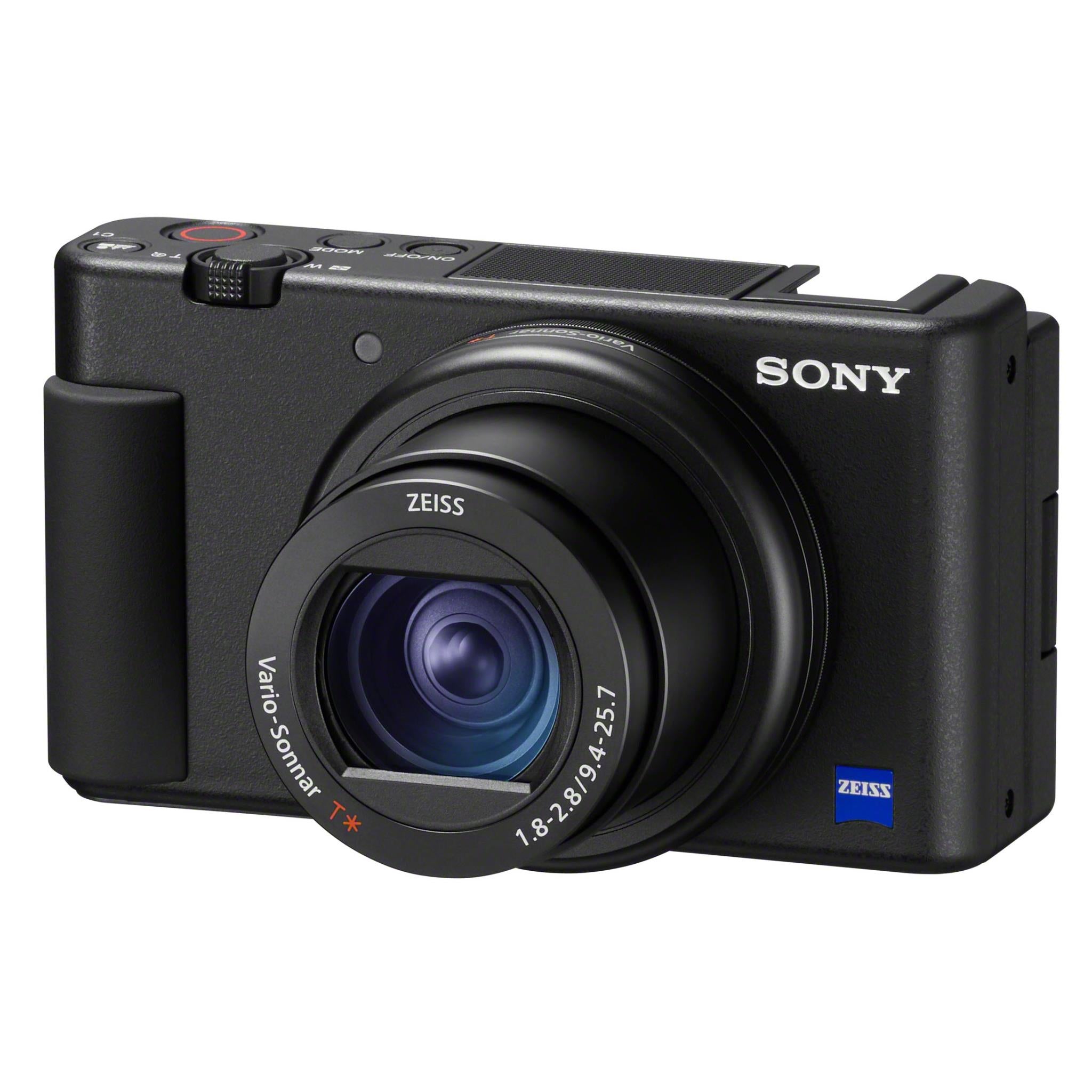 Sony CyberShot ZV-1 4K Vlog Camera (Black) - JB Hi-Fi