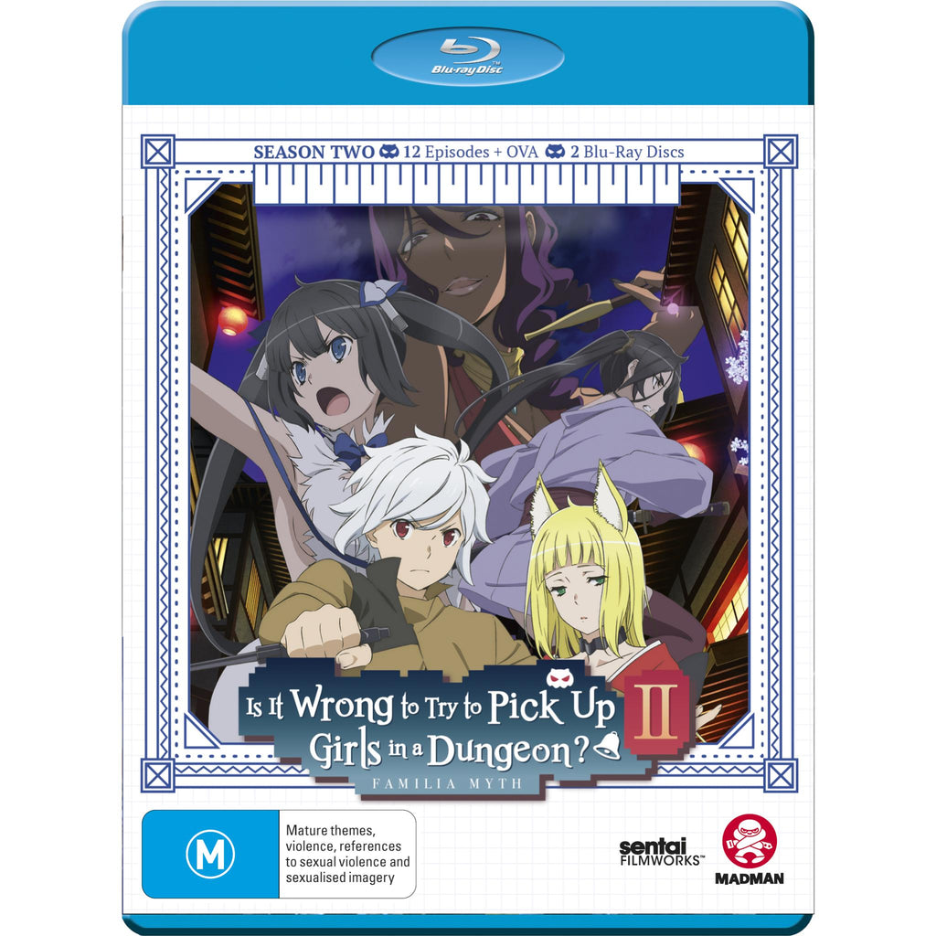 Is It Wrong To Try To Pick Up Girls In A Dungeon? Season 2 - Jb Hi-fi