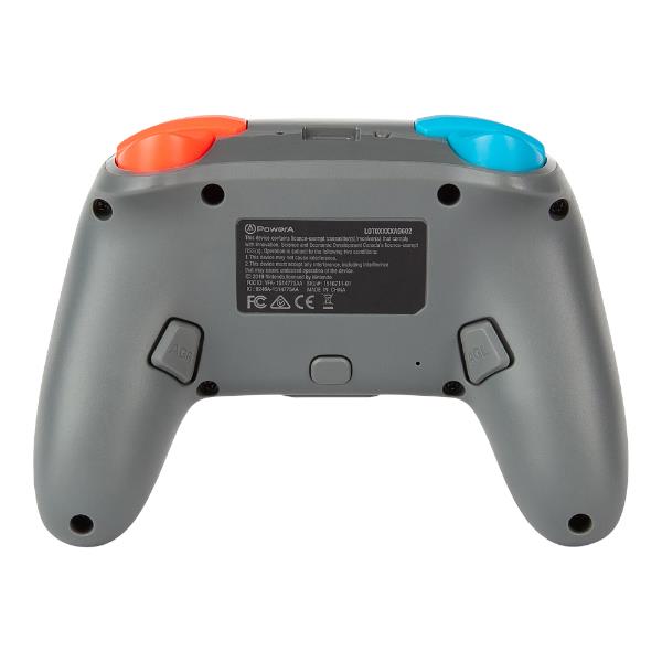PowerA Nano Enhanced Wireless Controller for Nintendo Switch (Grey-Neon)