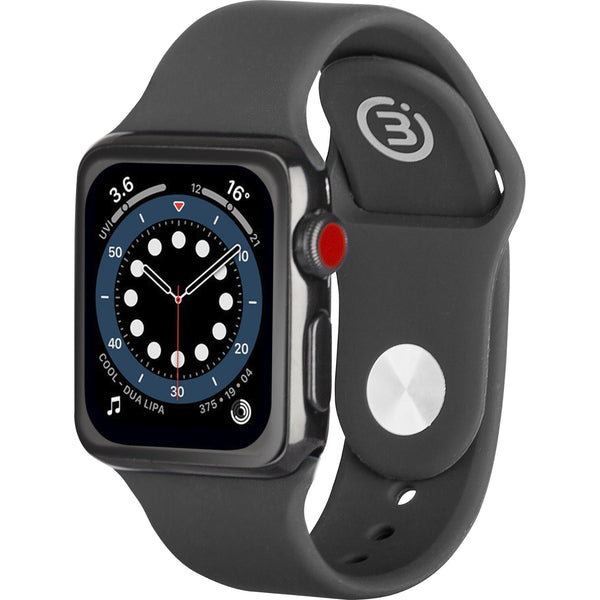 3sixT Silicone Band for Apple Watch 38 40mm Black JB Hi Fi