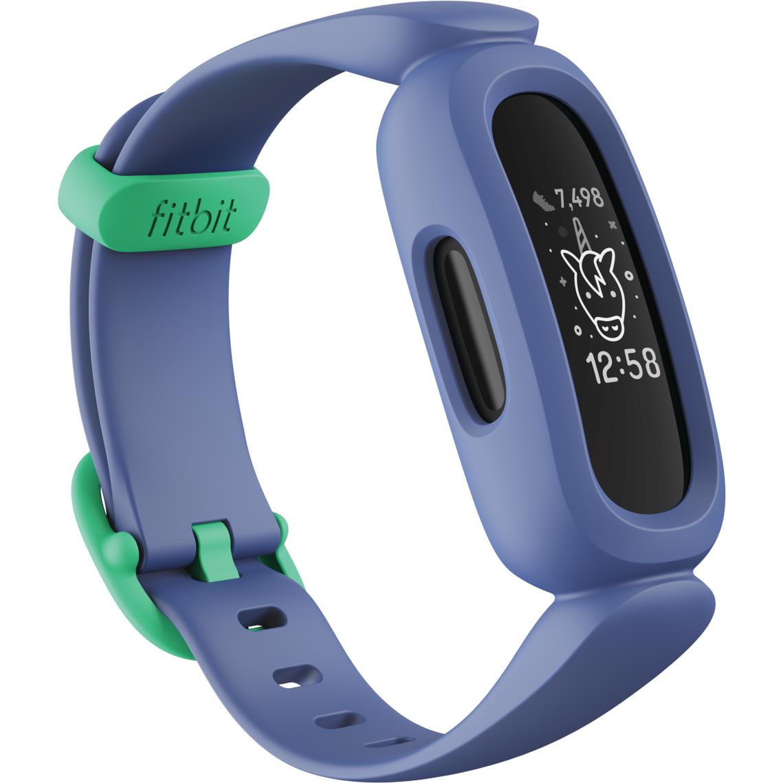 Fitbit Ace 3 Kids Activity Tracker (Blue/Green) - JB Hi-Fi