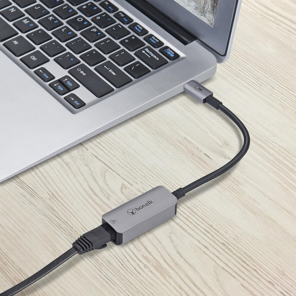 Bonelk Long-Life USB-C to Gigabit Adapter (15cm) - JB Hi-Fi