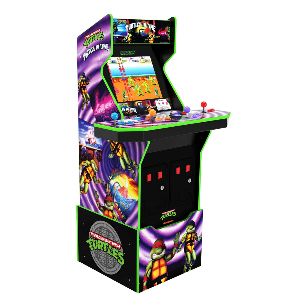 Arcade1Up Teenage Mutant Ninja Turtles Edition Arcade Cabinet with ...