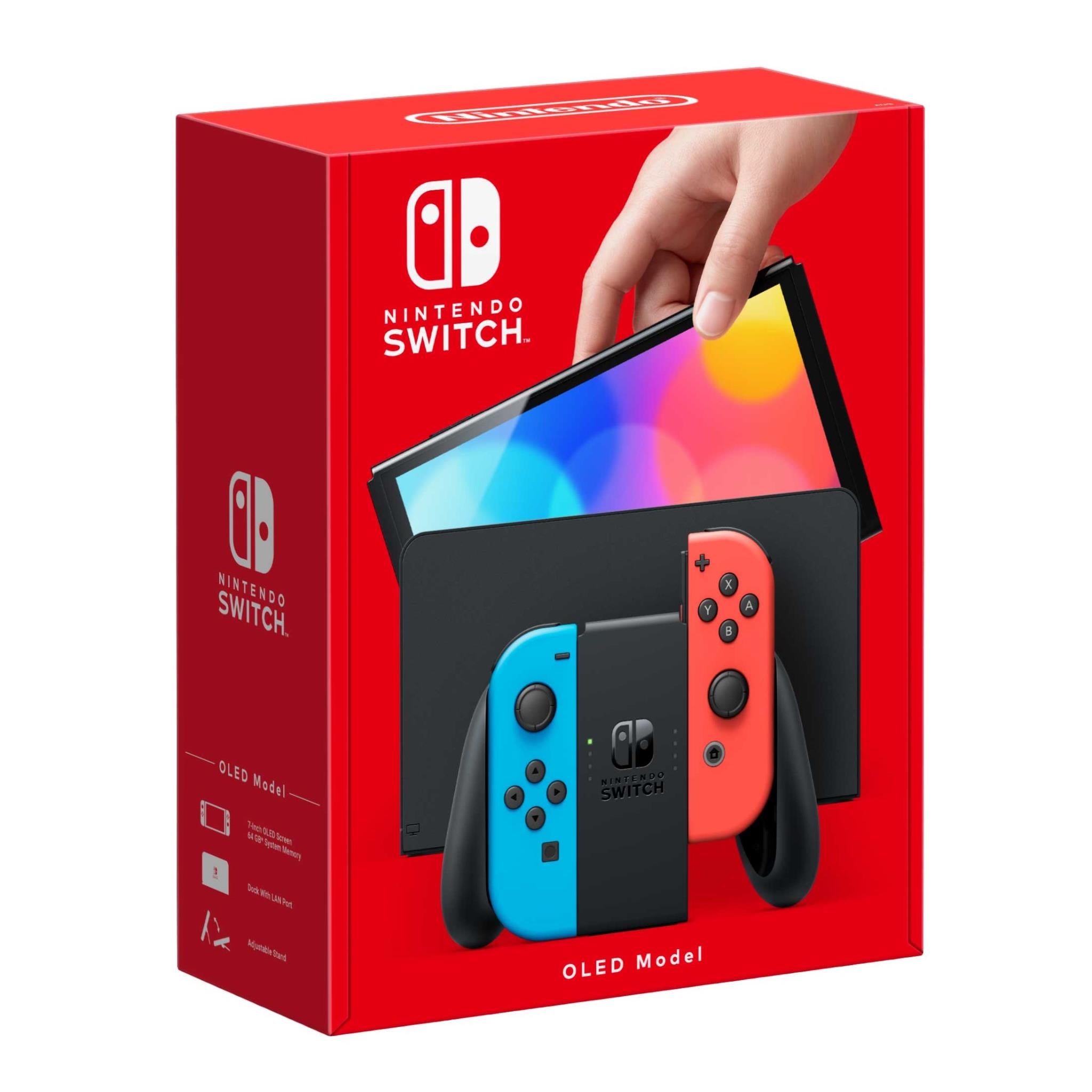 Nintendo Switch Console OLED Model Neon - JB Hi-Fi