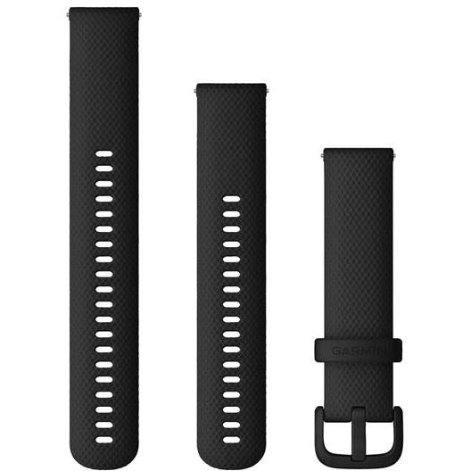 Garmin Venu SQ Replacement Band 20mm (Black) - JB Hi-Fi