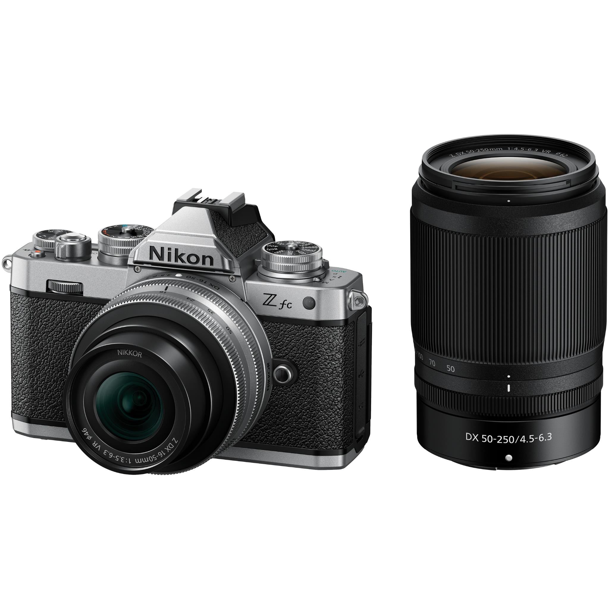 Nikon Z fc Mirrorless Camera w/ Nikkor Z 16-50mm/50-250mm Twin 
