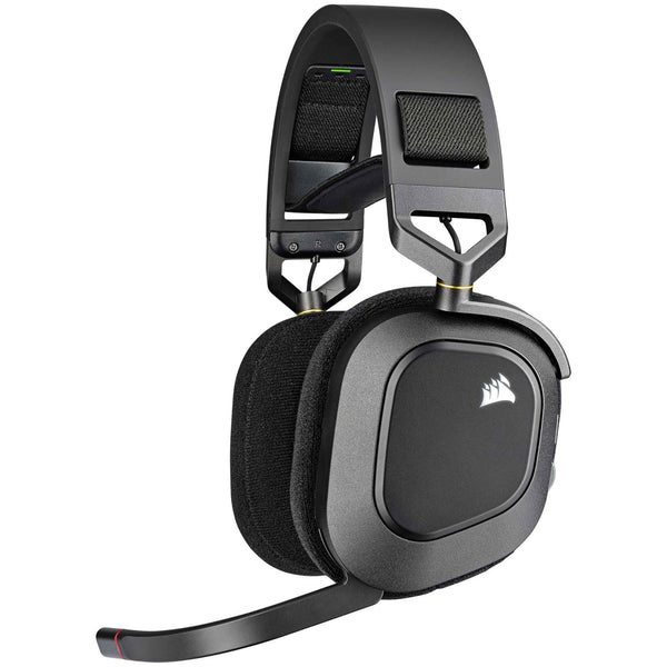 Corsair HS80 RGB Premium Wireless Gaming Headset Carbon JB Hi Fi