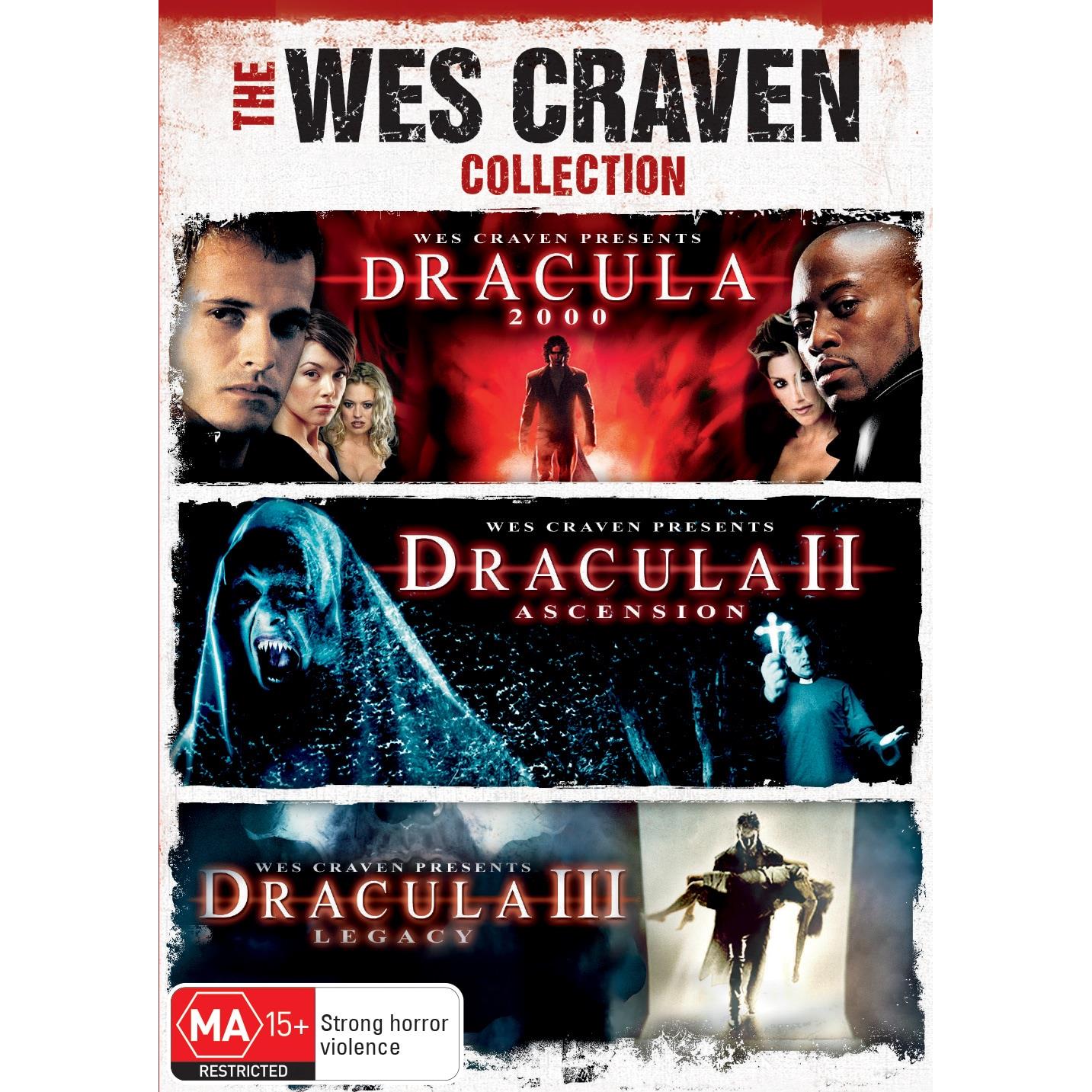 Wes Craven Collection: Dracula Triple Pack - JB Hi-Fi