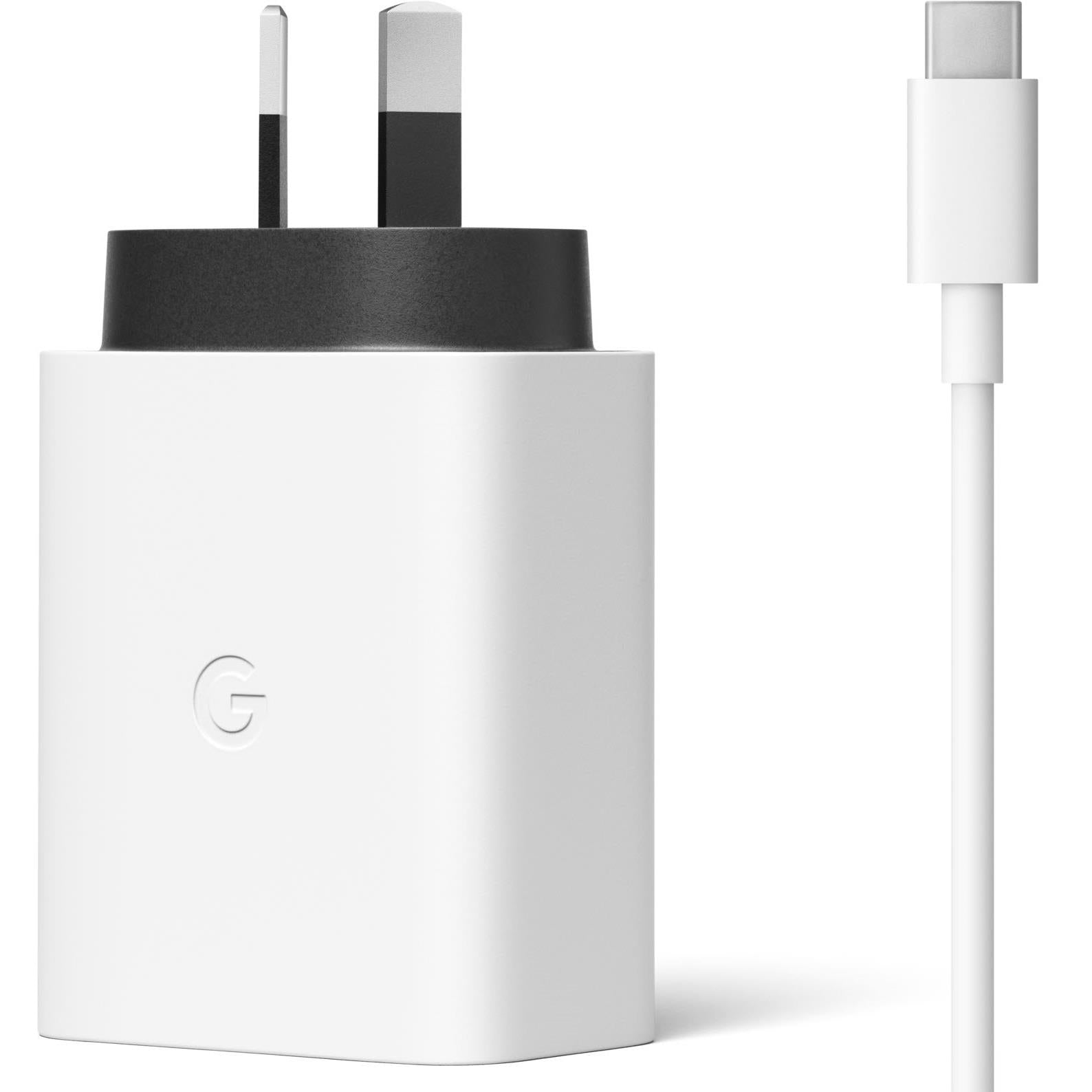 Google 30W USB-C Power Adaptor with Type C Cable - JB Hi-Fi