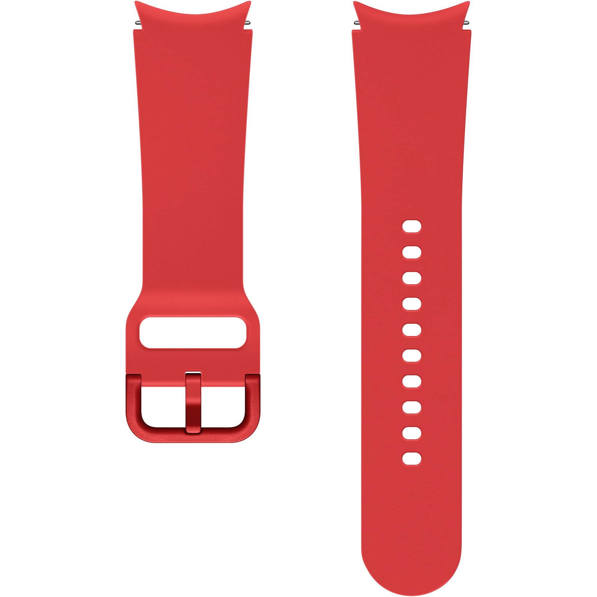 Samsung Sport Band for Galaxy Watch4 Watch5 20mm M L Red